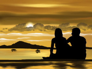 Couple on the Water